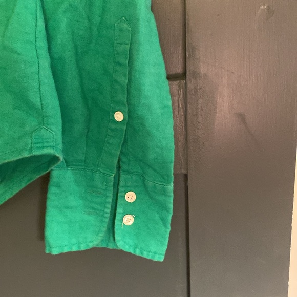 J. CREW Linen Blouse - Picture 2 of 3